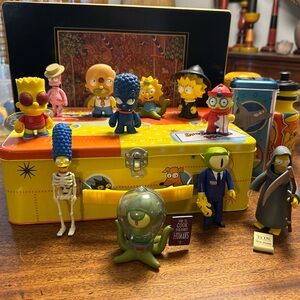 KidRobot x Simpsons and Super8 Figures with vintage Simpsons Characters Toy Set